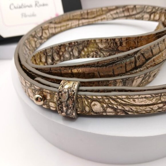 Brahmin Leather Strap Replacement Used Symphony color - Picture 2 of 4